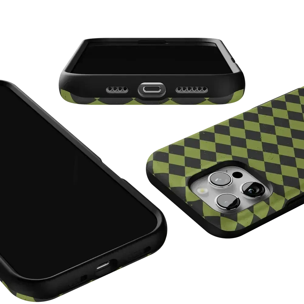 Wicked Hex | Green Checkered Case