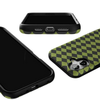 Wicked Hex | Green Checkered Case