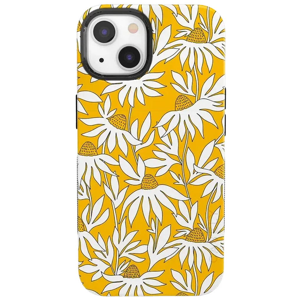 Wild About You | Yellow Floral Case