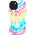 Wild & Free | Classic Rainbow Tie Dye iPhone Case