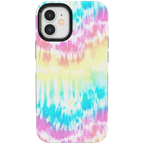 Wild & Free | Classic Rainbow Tie Dye iPhone Case