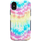 Wild & Free | Classic Rainbow Tie Dye iPhone Case