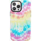 Wild & Free | Classic Rainbow Tie Dye iPhone Case