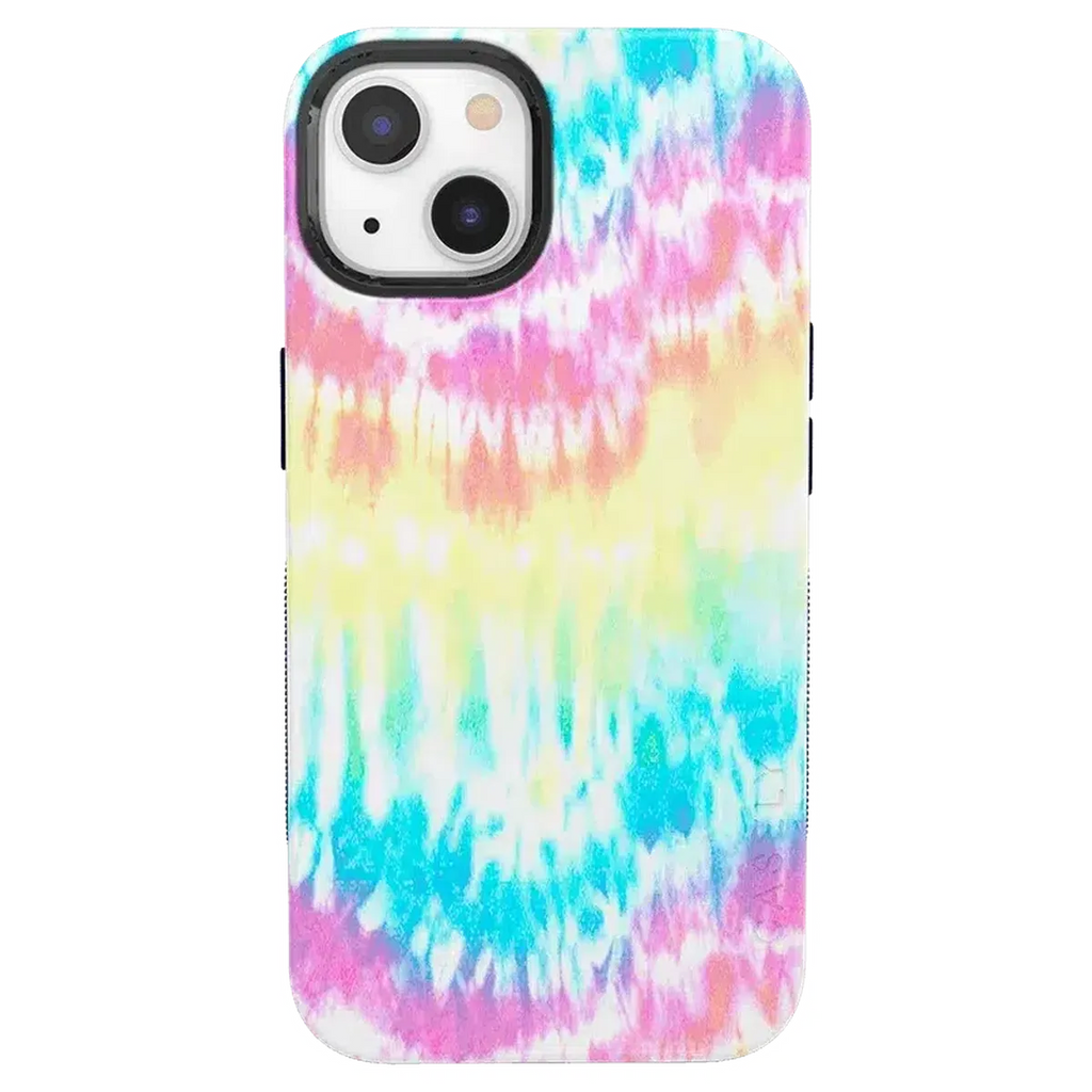 Wild & Free | Classic Rainbow Tie Dye iPhone Case
