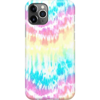 Wild & Free | Classic Rainbow Tie Dye iPhone Case