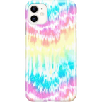Wild & Free | Classic Rainbow Tie Dye iPhone Case