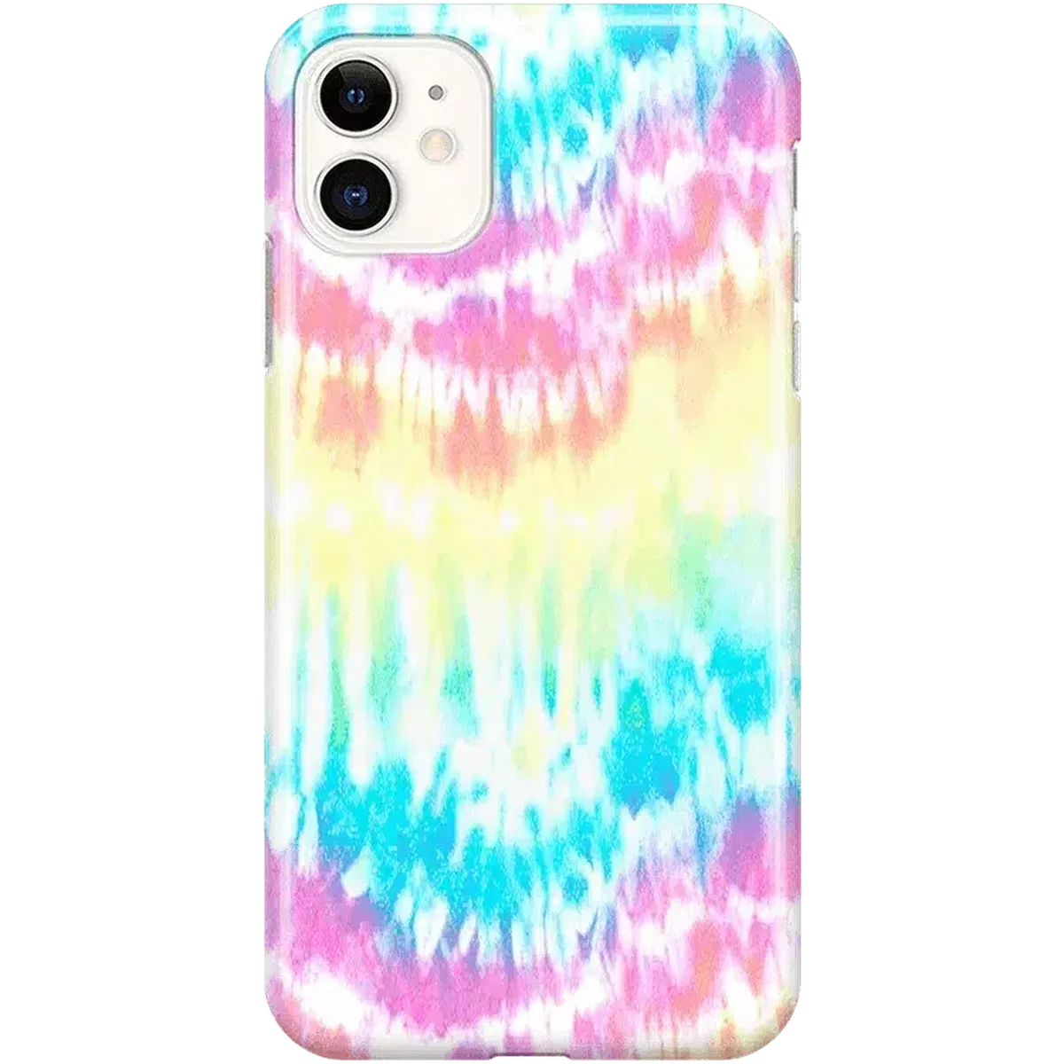 Wild & Free | Classic Rainbow Tie Dye iPhone Case