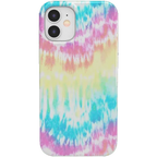 Wild & Free | Classic Rainbow Tie Dye iPhone Case