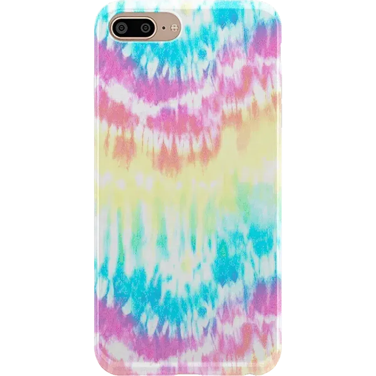 Wild & Free | Classic Rainbow Tie Dye iPhone Case
