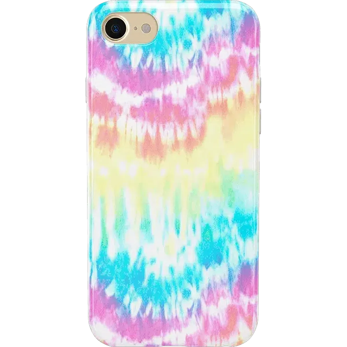 Wild & Free | Classic Rainbow Tie Dye iPhone Case