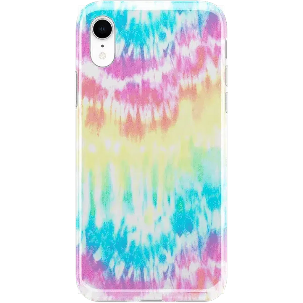 Wild & Free | Classic Rainbow Tie Dye iPhone Case