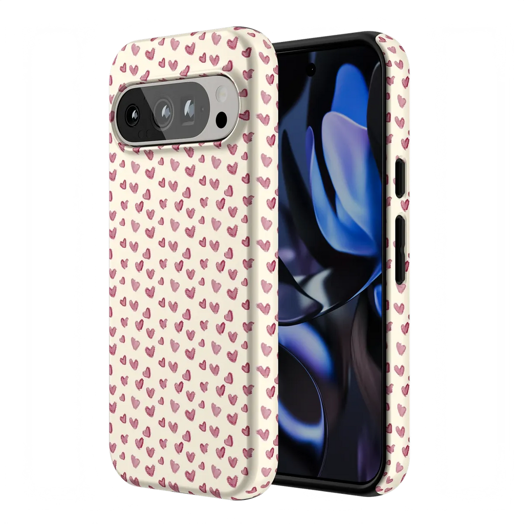 Lovebug | Mauve Hearts Case