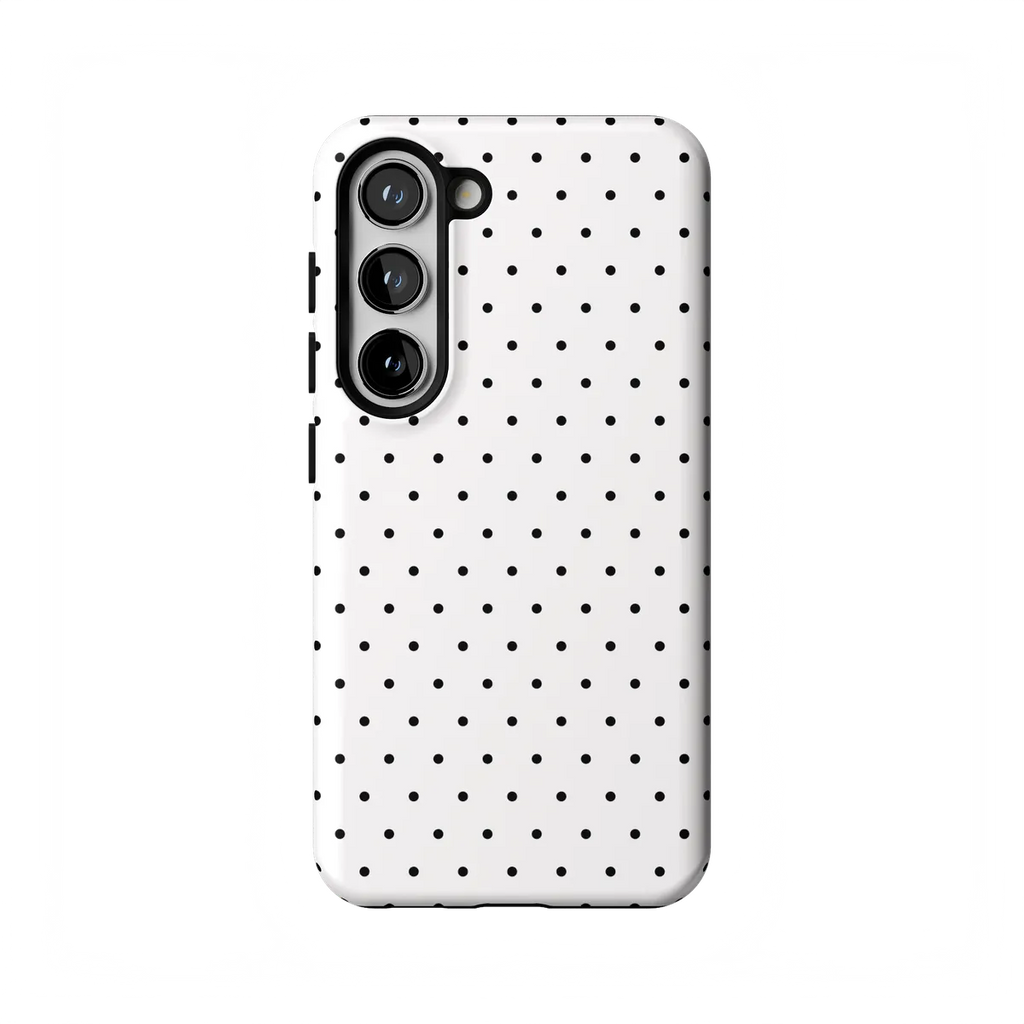 On the Dot | Black Polka Dot Case