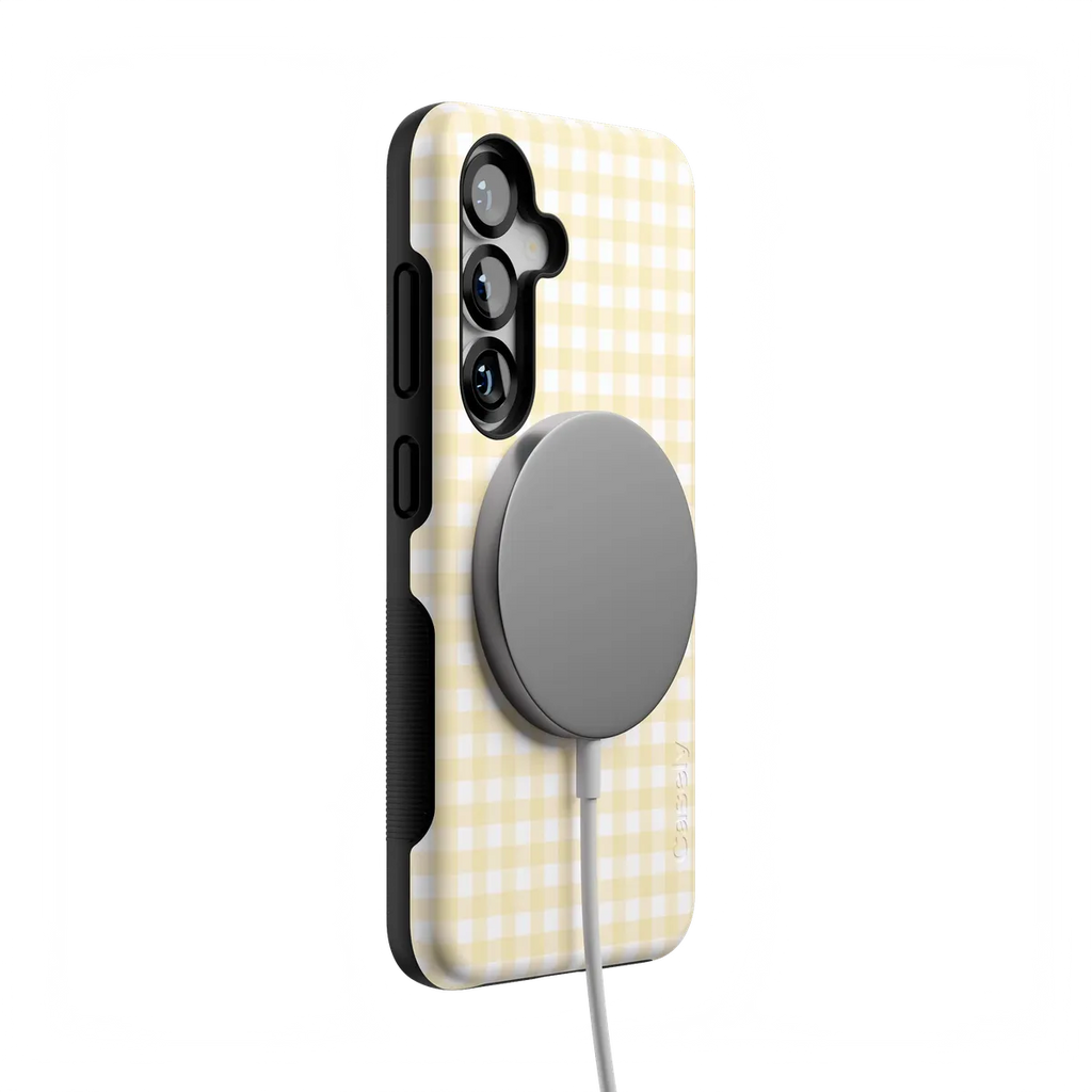 Pastel Picnic | Yellow Gingham Case