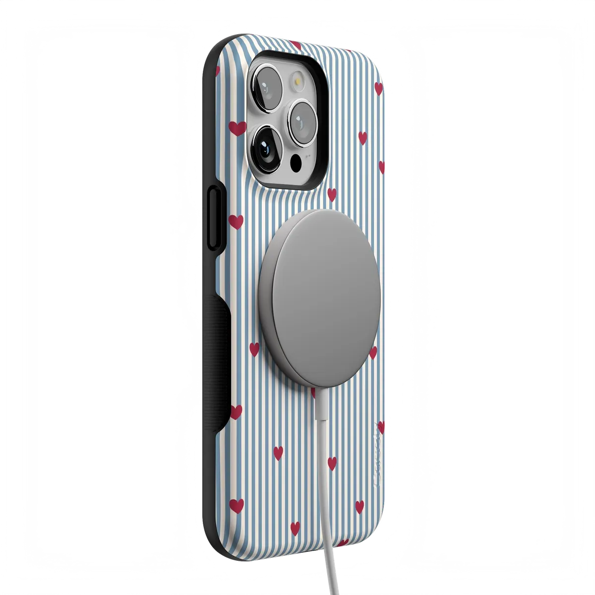 Love Lines | Blue Stripes Case