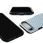 On the Dot | Blue Polka Dot Case