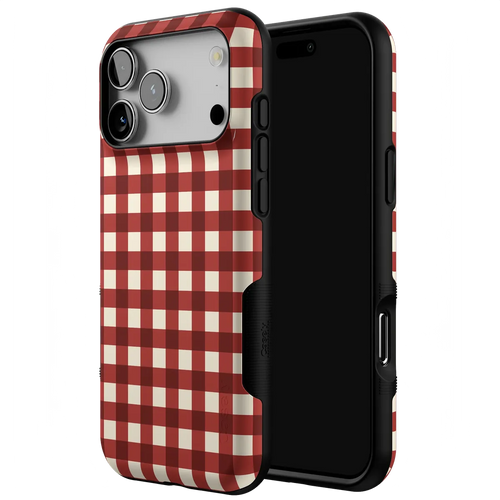 Checked Twice | Red Plaid Case