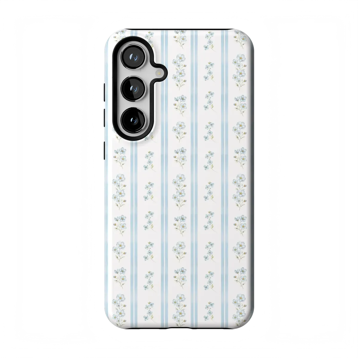 Cottage Stripe | Blue Floral Case