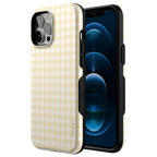 Pastel Picnic | Yellow Gingham Case