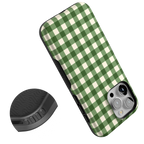 Checked Twice | Green Plaid Case