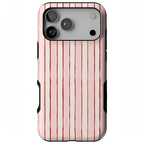 Pretty in Pastel | Blush Stripes Case
