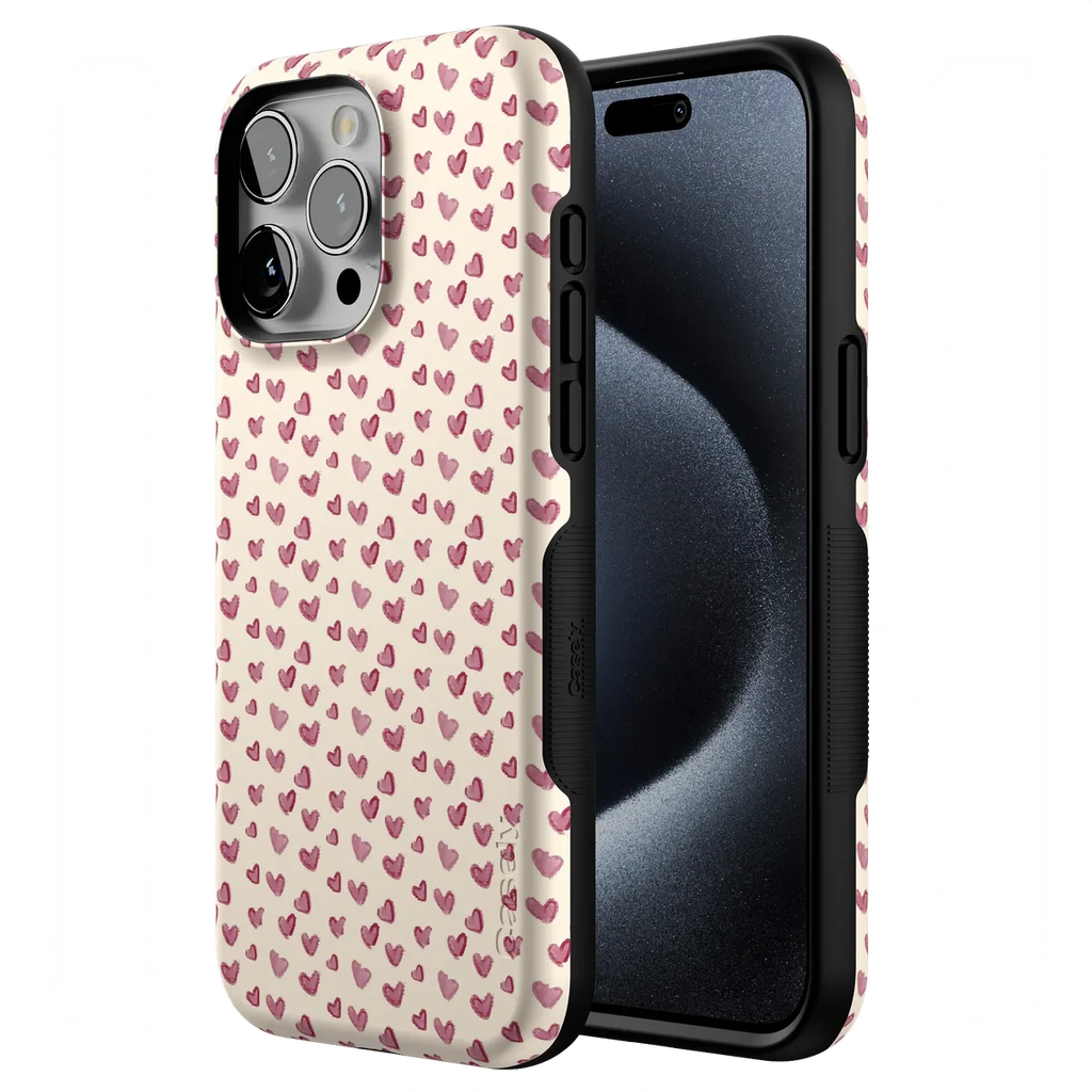 Lovebug | Mauve Hearts Case