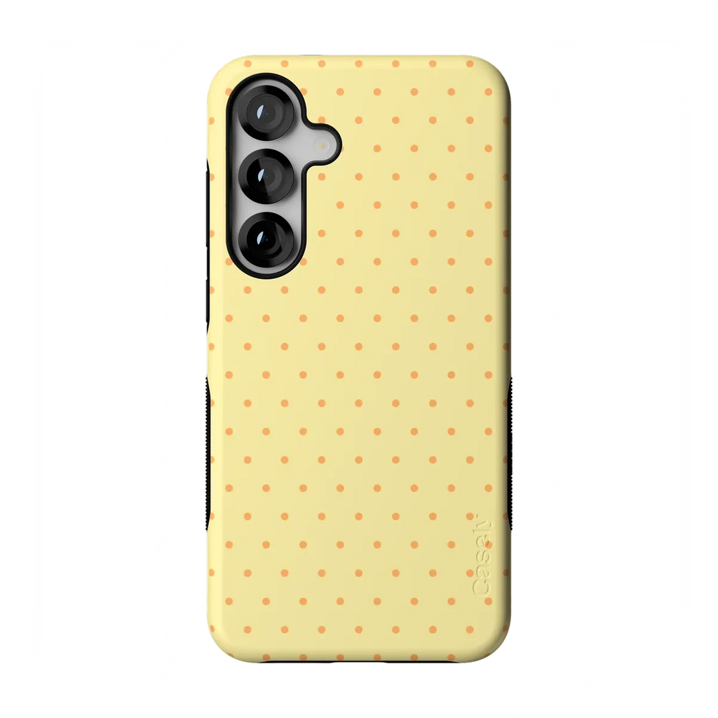 On the Dot | Yellow Polka Dot Case