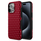 On the Dot | Maroon Polka Dot Case