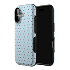 On the Dot | Blue Polka Dot Case