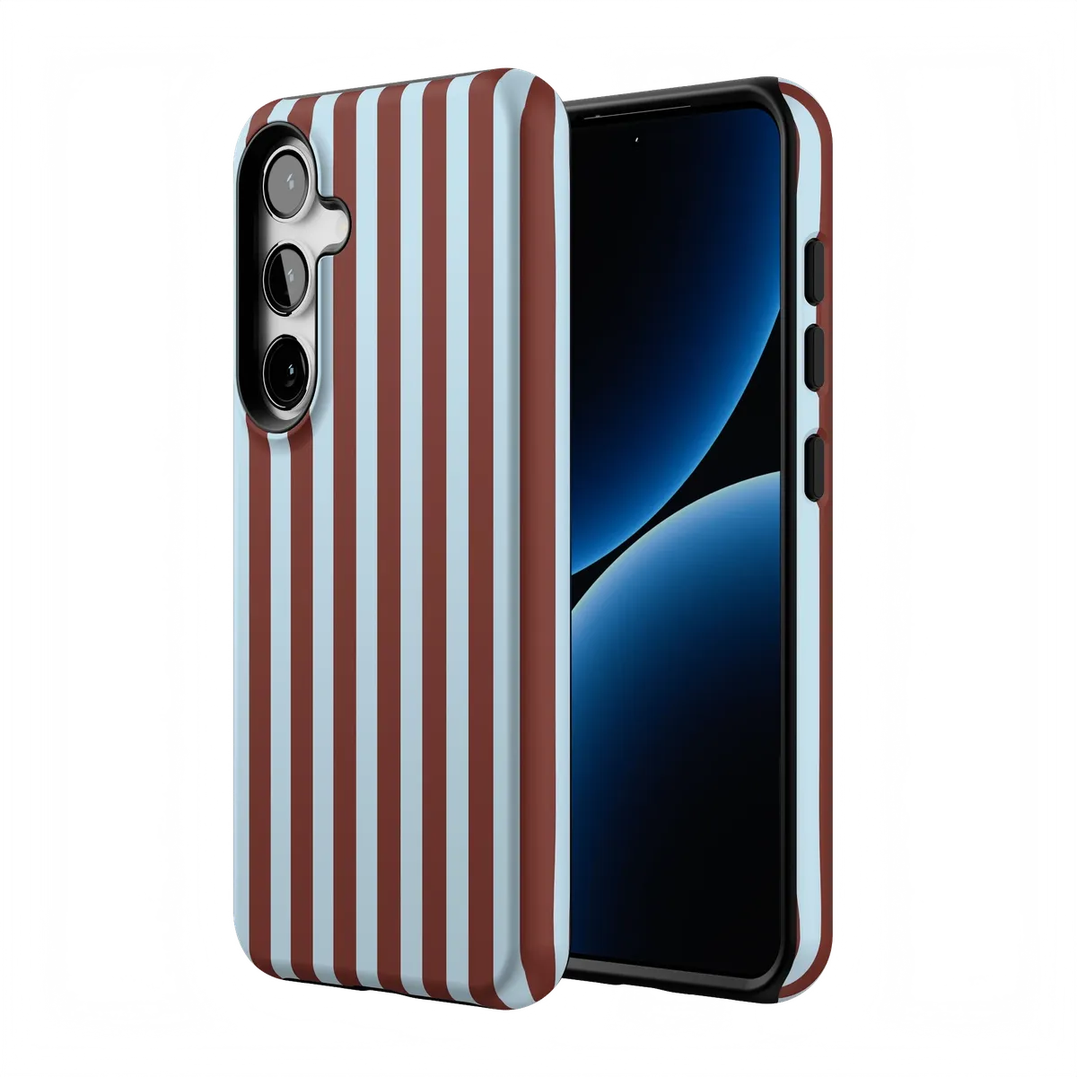 Sunday in Brooklyn | Blue Stripes Case