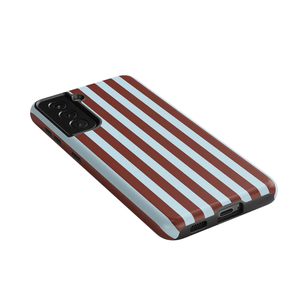 Sunday in Brooklyn | Blue Stripes Case