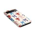American Girlie | Red White & Blue Bows Case