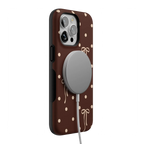 Teddy Bows | Brown Polka Dot Case