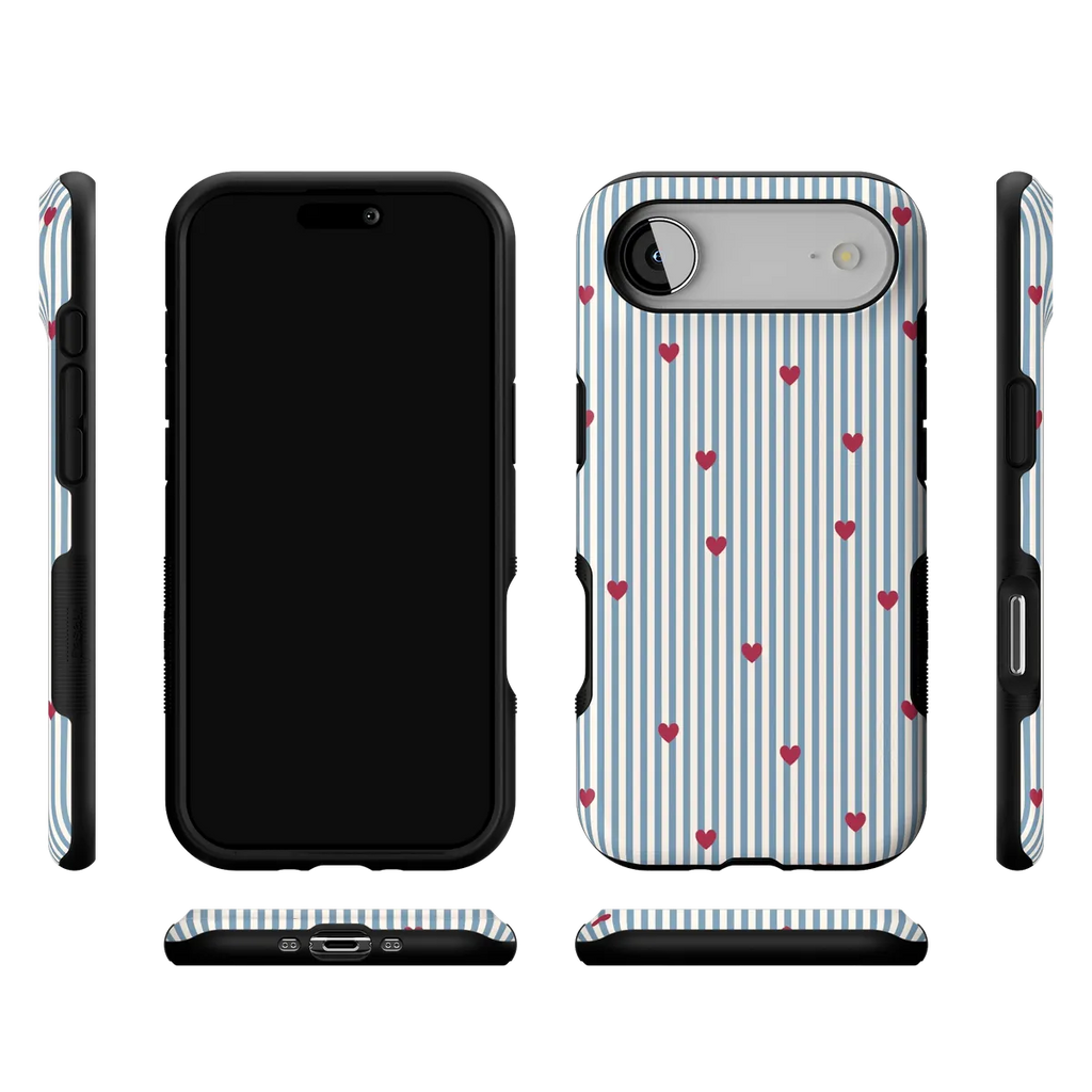 Love Lines | Blue Stripes Case