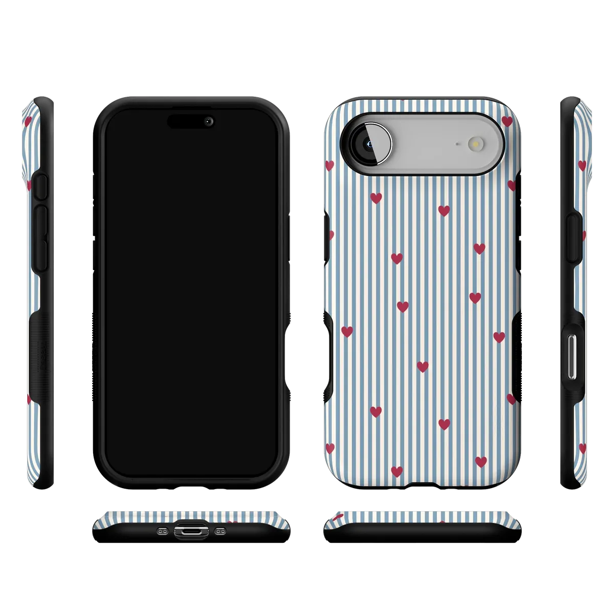 Love Lines | Blue Stripes Case