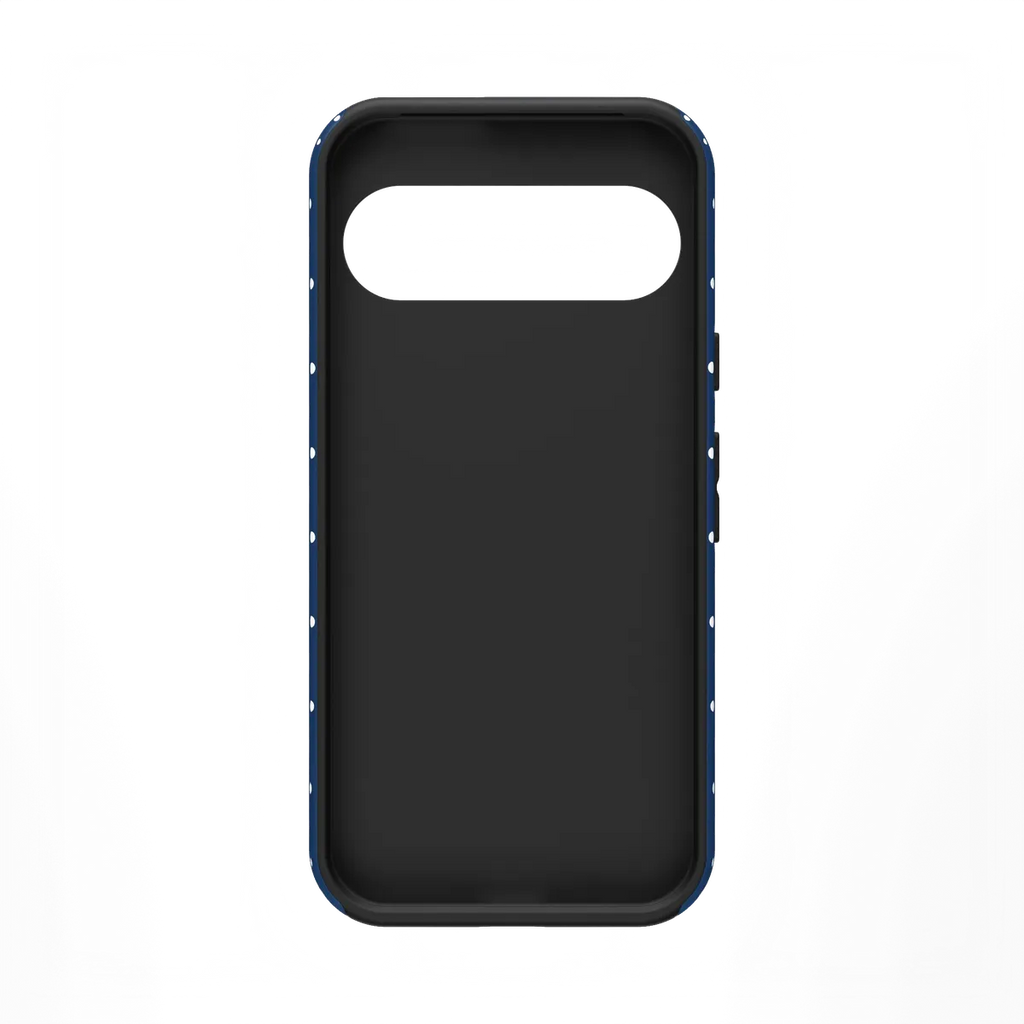 On the Dot | Navy Polka Dot Case