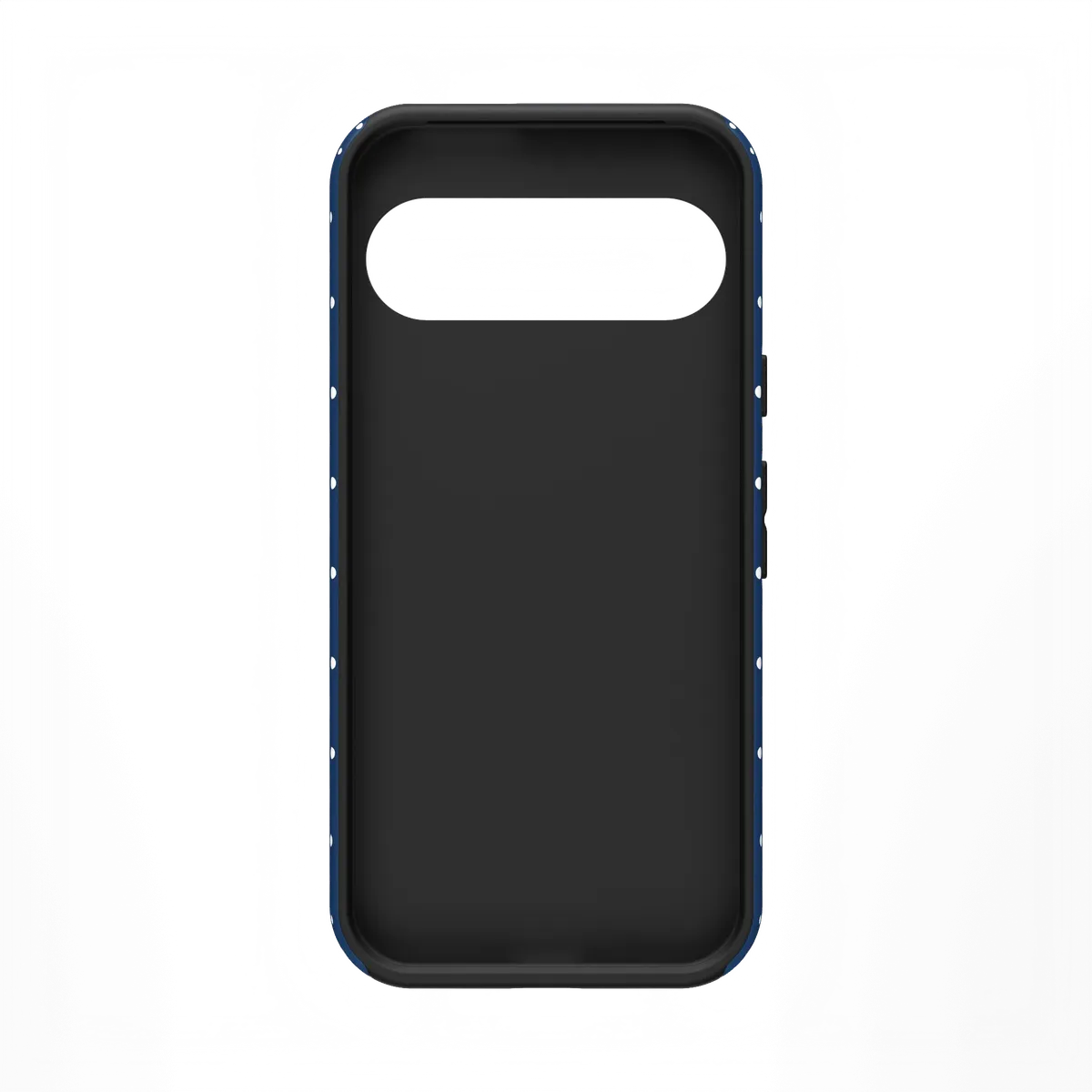 On the Dot | Navy Polka Dot Case