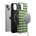 Checked Twice | Green Plaid Case