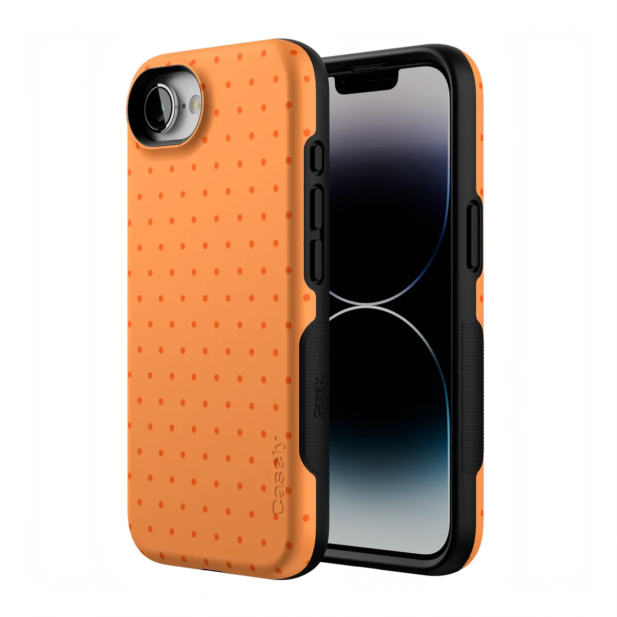 On the Dot | Orange Polka Dot Case