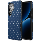 On the Dot | Navy Polka Dot Case