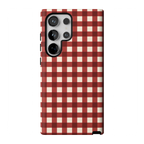 Checked Twice | Red Plaid Case