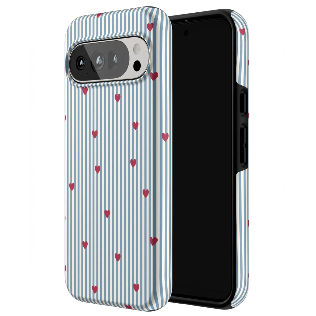 Love Lines | Blue Stripes Case