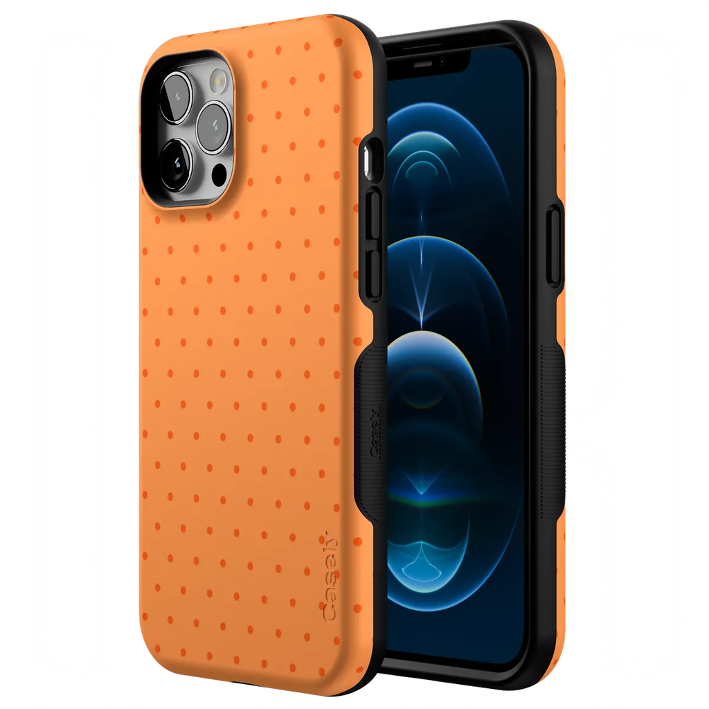 On the Dot | Orange Polka Dot Case