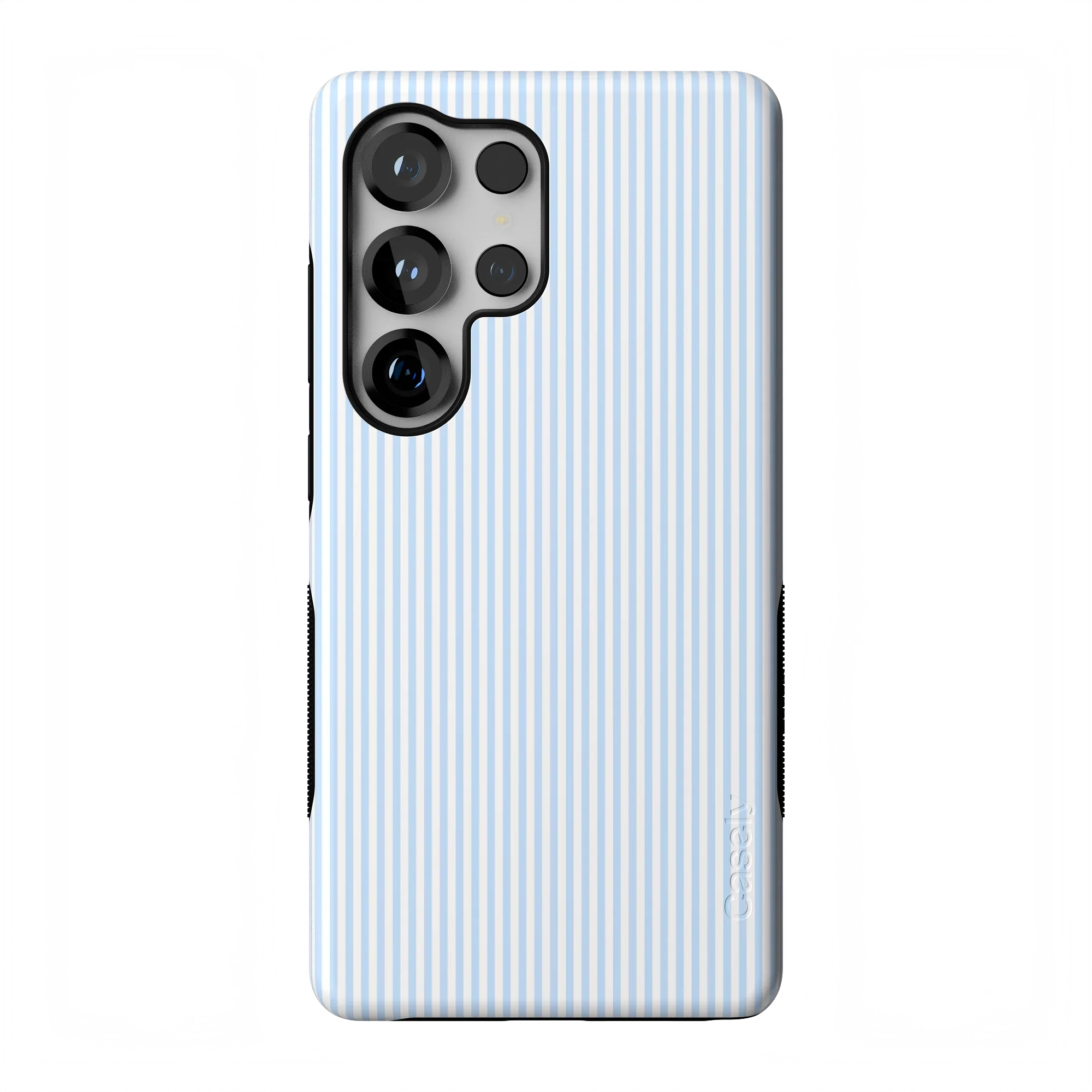 Stripes and the City | Light Blue Pinstripe Case