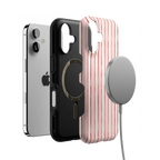 Pretty in Pastel | Blush Stripes Case