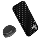 On the Dot | White Polka Dot Case