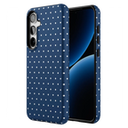 On the Dot | Navy Polka Dot Case