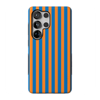Go New York | Blue & Orange Stripes Case
