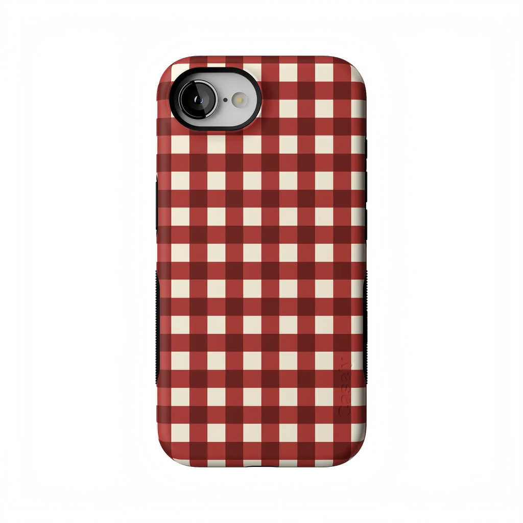 Checked Twice | Red Plaid Case