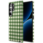 Checked Twice | Green Plaid Case